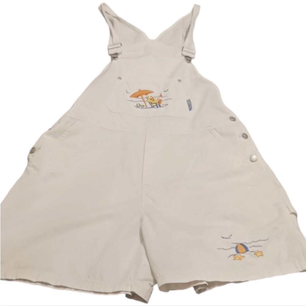 EUC Vintage Tweety Bird Overalls